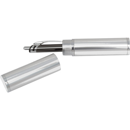 Pen Presentation Tube - Silver