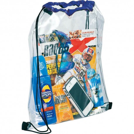 Rally Clear Drawstring Sportspack